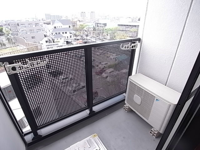 【芦屋市親王塚町のマンションのバルコニー】