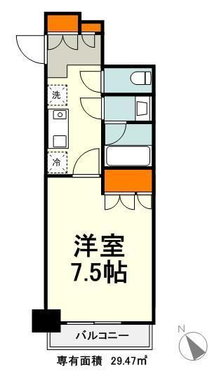 江東区豊洲のマンションの間取り