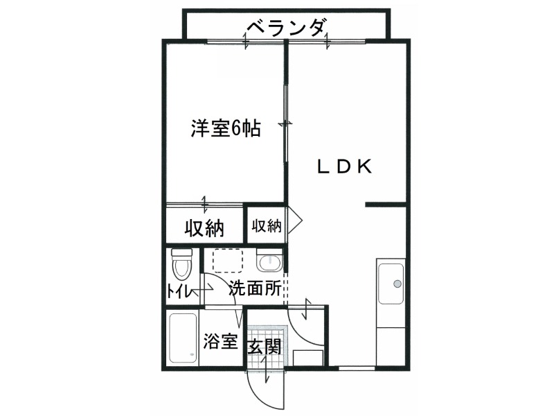 江藤ハイツ５号地の間取り