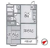 浦安市当代島のマンションの間取り