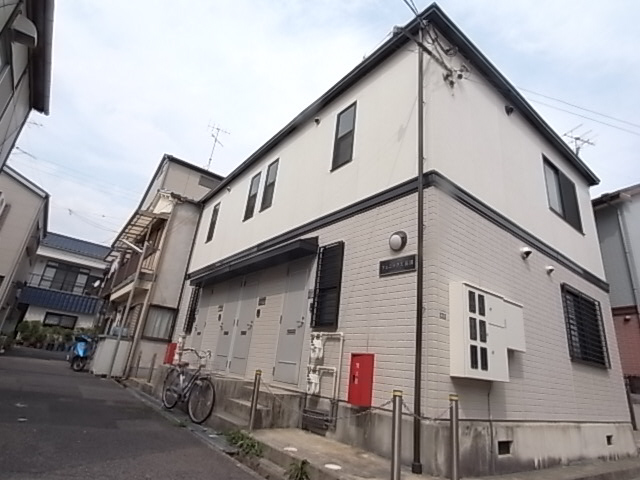 神戸市長田区真野町のアパートの建物外観