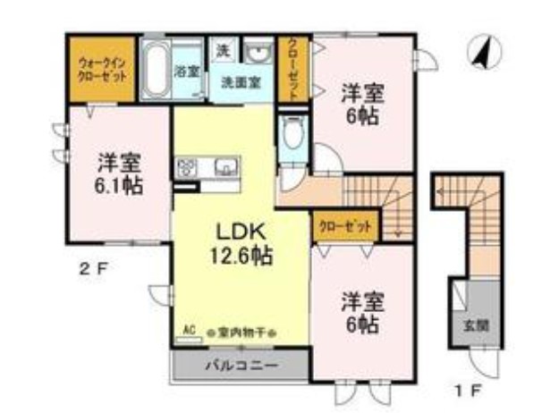 【横浜市港南区港南台のアパートの収納】