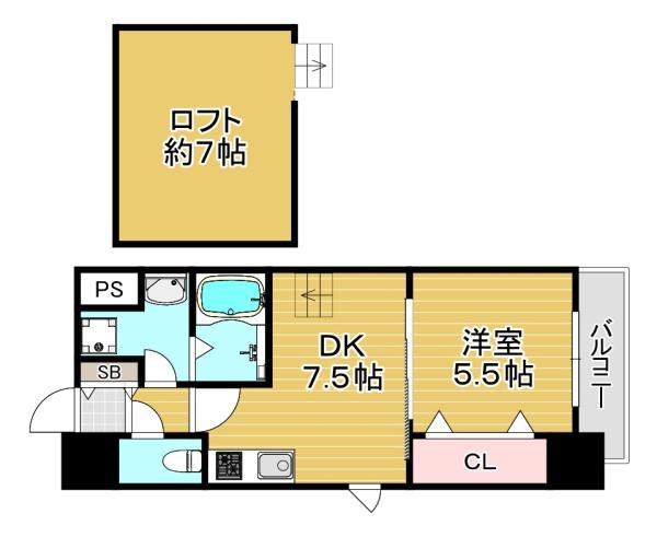 ブランブリエ京橋の間取り