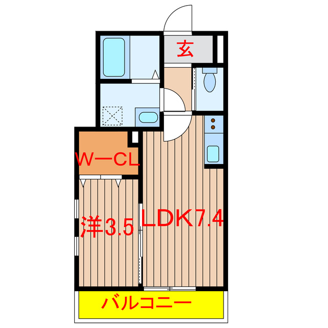 船橋市西習志野のマンションの間取り