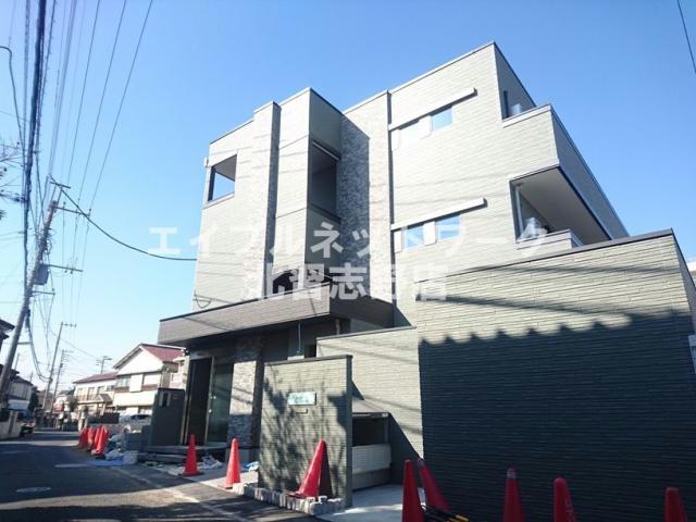 【船橋市西習志野のマンションの建物外観】