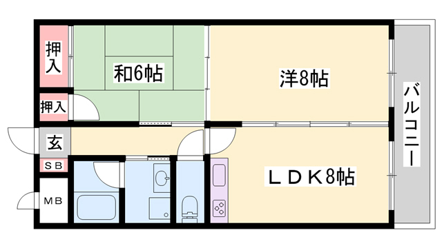 青山NKマンションの間取り