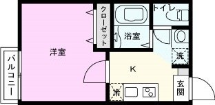 春と新緑のカプチーノの間取り