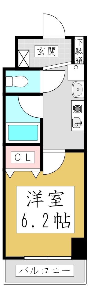 ソレアードシンコの間取り