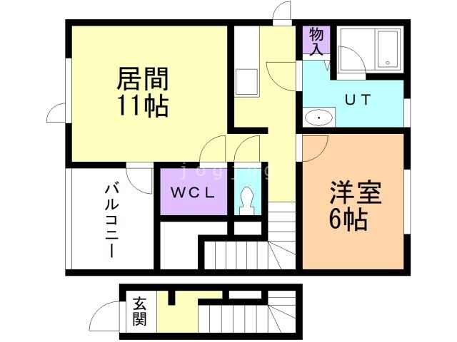 フォルトゥーナ上厚真の間取り