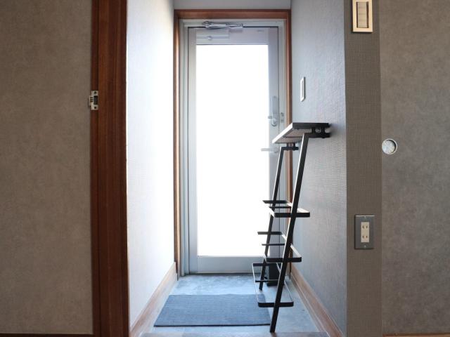 玄関　落ち着いた玄関です