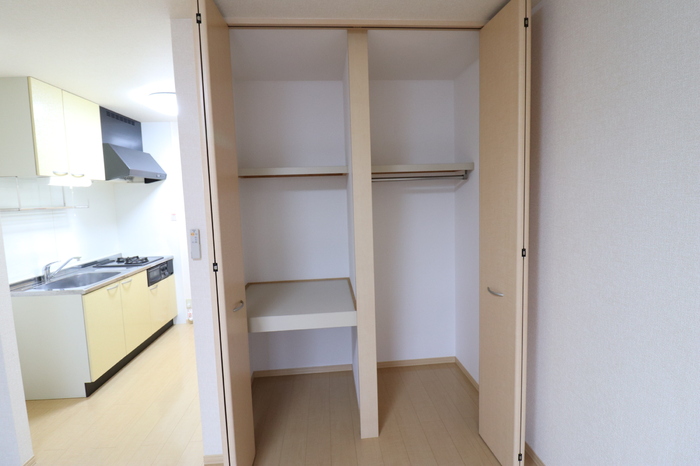 収納　収納のためのスペースです