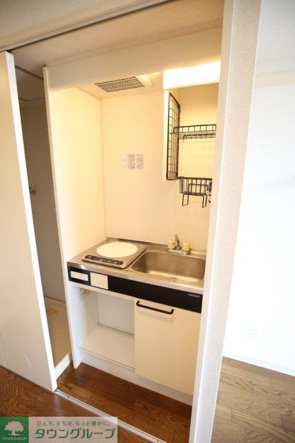 キッチン　１口ＩＨコンロ