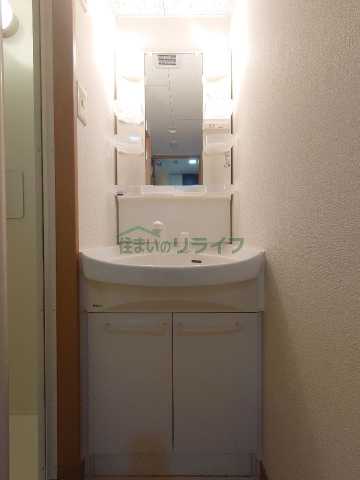 洗面設備　※参考写真です。同じ間取りの別部屋になります。