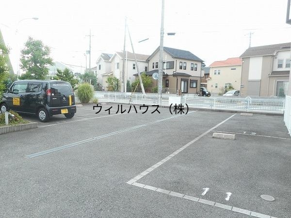駐車場　駐車しやすい！