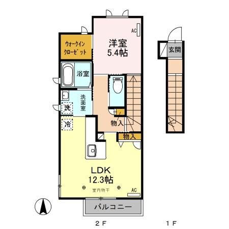 グランコート Mの間取り写真