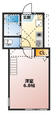 ＪＲ東海道本線 戸塚駅 徒歩8分 2階建 築9年の間取り写真
