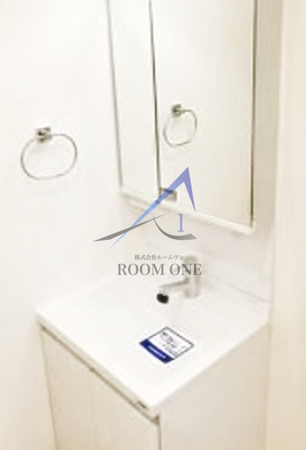 洗面設備　洗面台です。