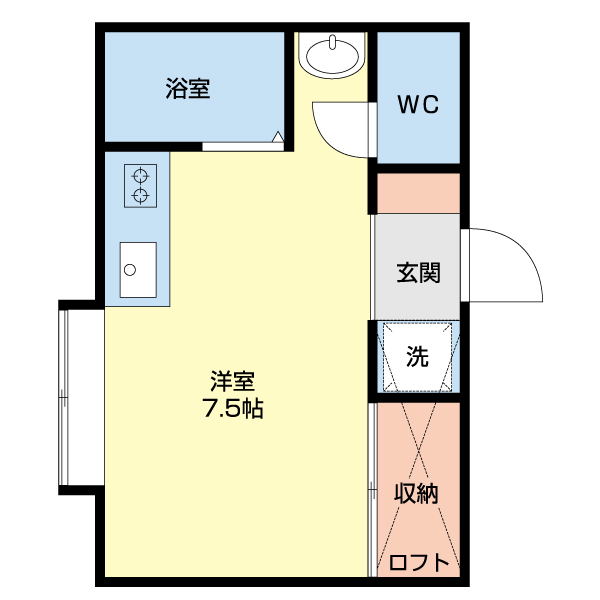 αＮＥＸＴ新潟第９の間取り