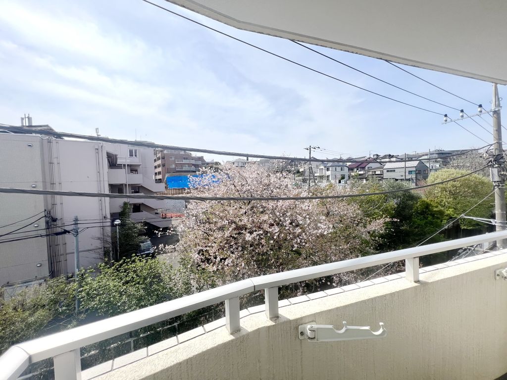 【横浜市青葉区しらとり台のマンションの眺望】