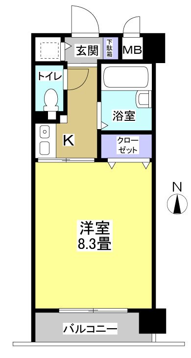 ブライティ助信の間取り