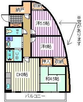 埼玉県さいたま市南区根岸５（マンション）の賃貸物件の間取り