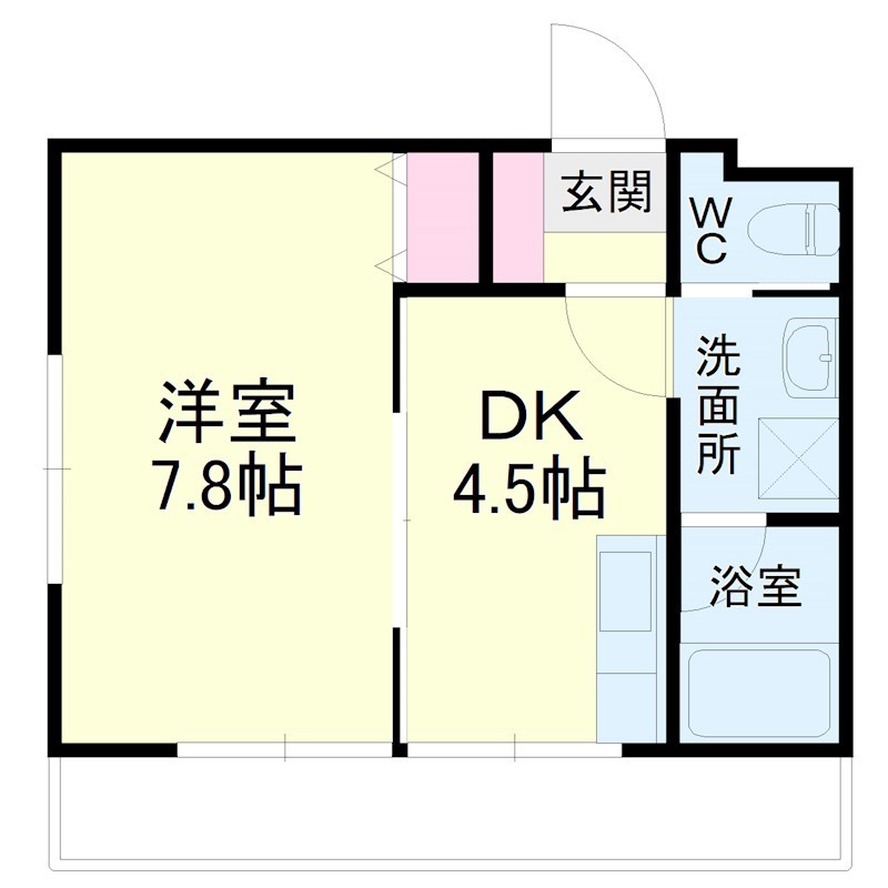 シャンツェ志都呂の間取り