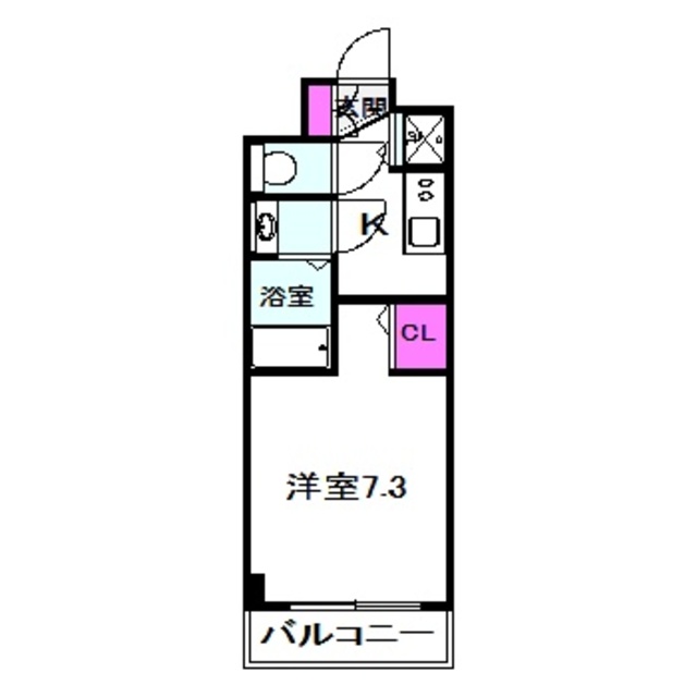 S-RESIDENCE都島の間取り