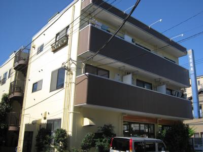 川崎市中原区木月大町のマンションの建物外観