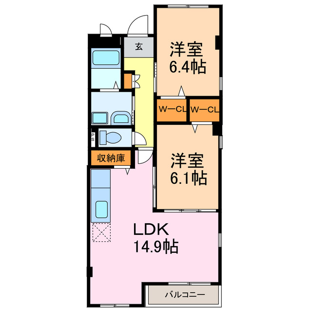 カンタービレの間取り