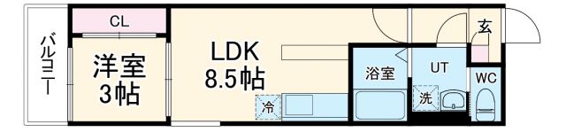 Cielo Lindo新瑞橋の間取り