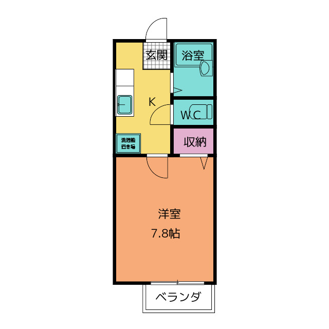 サンＭＡＬＥＫＩ　IIの間取り