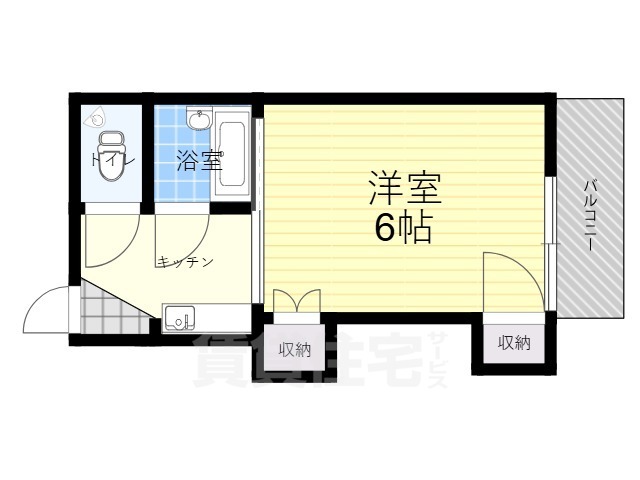 グレイスフル三国本町の間取り