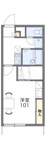 Ｔ．コーポ深川の間取り