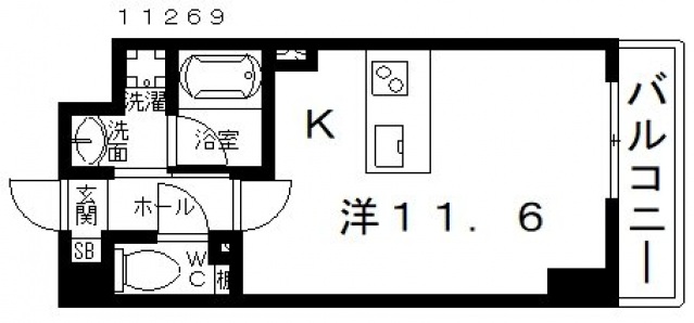 グラージュ春日丘の間取り