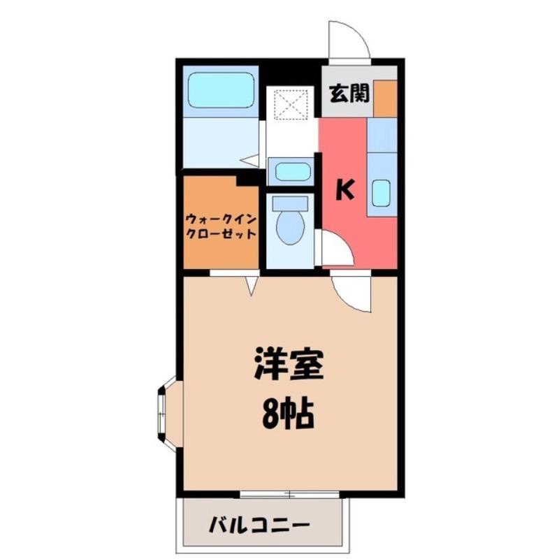 コンフォート丘里の間取り