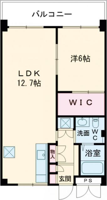 板橋区高島平のマンションの間取り