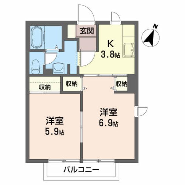 グランバリエ自由ヶ丘の間取り