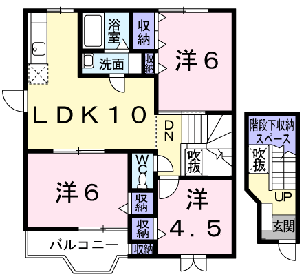 グランメゾンIIIの間取り