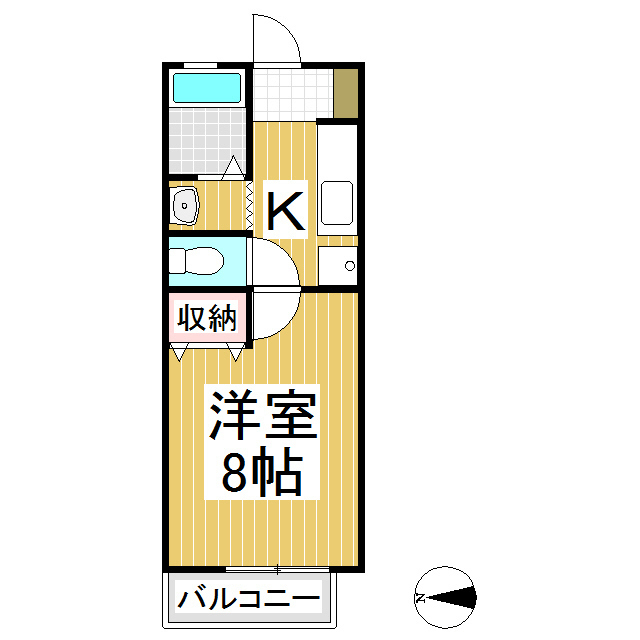 セジュール宮入の間取り