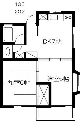 コーポ成城台の間取り