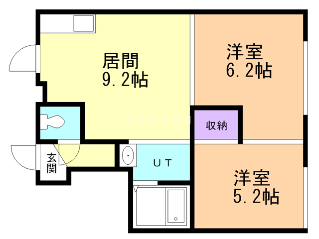 エコハウス２の間取り