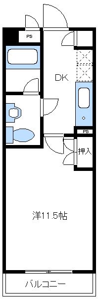 カーサドマーニの間取り