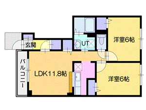 パルクリアンの間取り