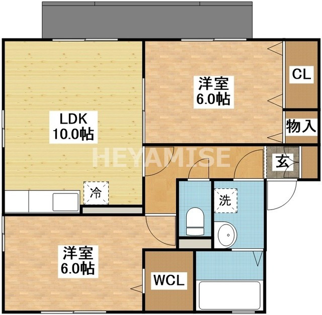 ピアーズ　一番館の間取り