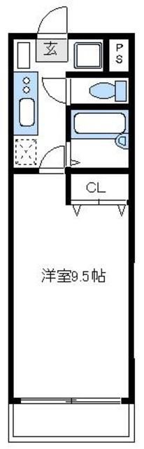 川崎市多摩区登戸のマンションの間取り