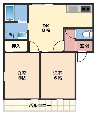 ハミングかんなみの間取り