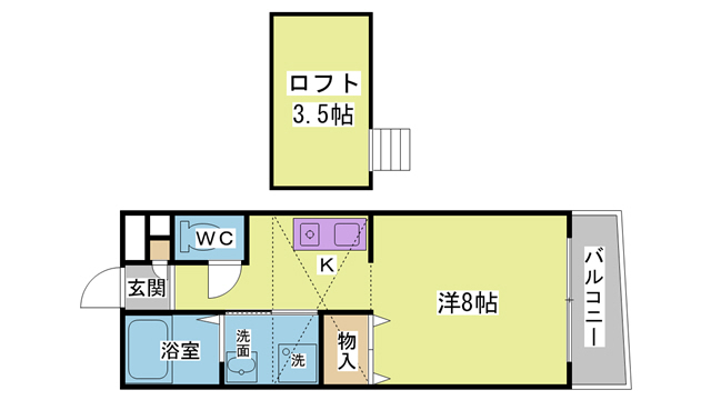 Ｌｅｅ妙法寺の間取り