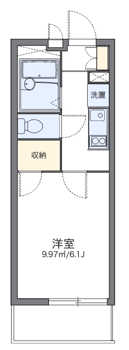 ケー　ファイブの間取り