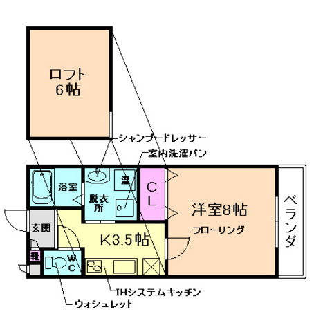 サンシャイングランデの間取り