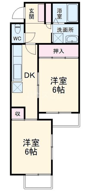 船橋市西習志野のマンションの間取り